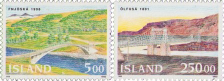 Island 1992 - AFA 760-761 - Postfrisk
