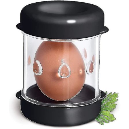 {xjxj} Eggeskreller for kokte egg, svart