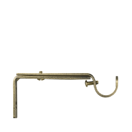 Kirsch Reglerbar gardinstångshållare Ø19 mm, 1 st Gardiner Gul ONESIZE