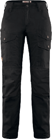 Fjällräven Women's Vidda Pro Ventilated Trousers Short Women hiking trousers Black 34