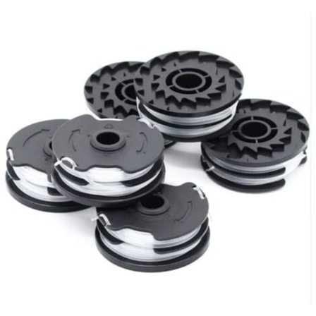 6 kpl lankapuola sarja LIDL Parkside PRTA 20-Li A1, B2, C3, PRT 550 A1, A3, PRT 300 A1 -akkutrimmereihin, 2 x 4 m 1,6 mm--.pa