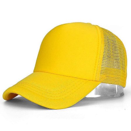 Unisex Kasket Casual Ensfarvet Mesh Baseball Kasket Justerbar Snapback Hatte Til Kvinder Mænd Hip Hop Trucker Kasket