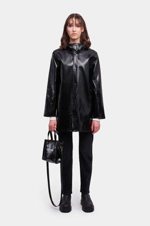 Stockholm Opal Raincoat Black