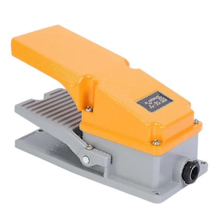 LT4 Fotbrytare Aluminiumpedalbrytare För Maskin Silverkontakt-eyzi