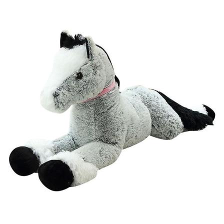 90/120cm Kawaii pehmohevonen lelu isokokoinen täytetty eläinnukke baby 90cm