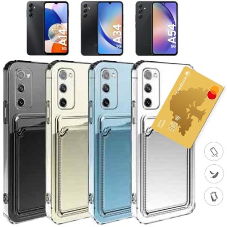 Samsung Galaxy A14/A34/A54 cover etui slot - VÆLG: