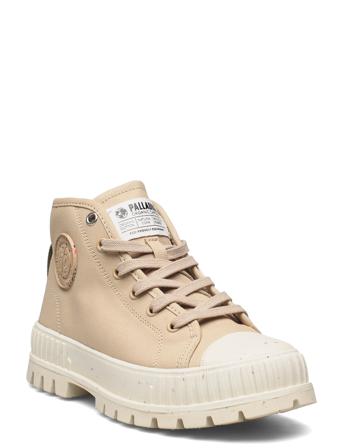 Pallashock Mid Org Beige Palladium