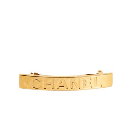 Chanel Vintage Pre-owned Accessory Gul, Dame Vintage Accessories, Størrelse: ONE Size