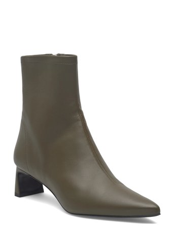Filippa K Kitten Heel Ankle Bootie - Green - 38