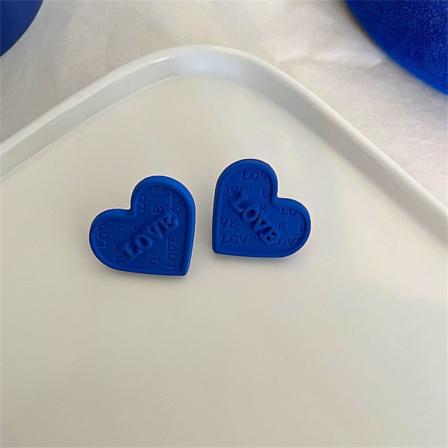 Mordely Klein blå örhängen för kvinnor