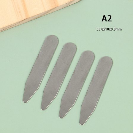 Skjorte Vinkelfiksering Clips Beklædningstilbehør Pladejern S