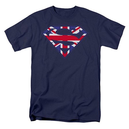 Superman Great Britian Shield T-shirt