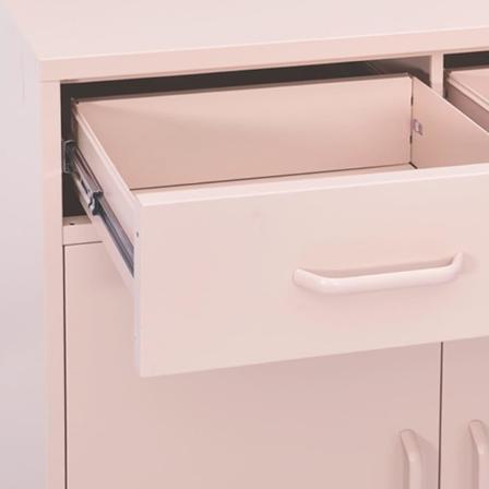 Vidaxl Förvaringsskåp Rosa 80x35x101,5 Cm Stål Rosa