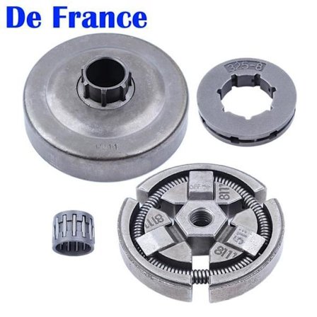 .325"-8T Clutch Trommel Tannhjul Felg Nållagerssett Kompatibelt Med Husqvarna 55 51 50 154 254 262XP Motorsag Hg