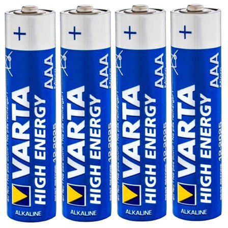 Varta AAA LR3 alkaliske batterier