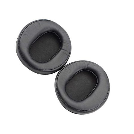 Denon AH-D7000 -korvatyynyt | Ensiluokkaiset proteiininahkaiset korvaustyynyt, jotka ovat yhteensopivia Denon-kuulokkeiden kanssa (2 paria, musta)