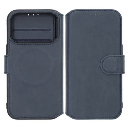 Rvelon Plånboksfodral för iPhone 17 Pro Max - Blå