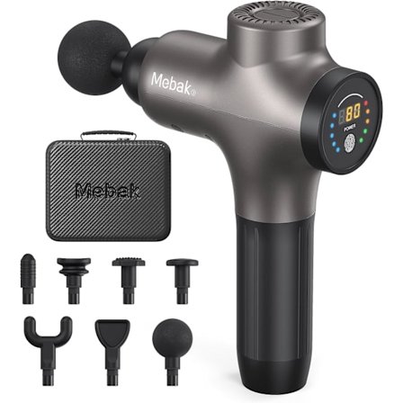 3 Massasjepistol, Massasjepistol for Dypvevsmassasje for Idrettsutøvere, Profesjonell Muskelperkusjonsmassasjepistol, Massasjepistol for Skulder, Ben 