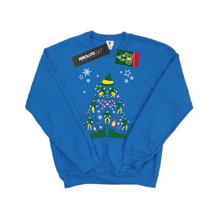 Elf Herr Julgran Sweatshirt XXL Royal Blue