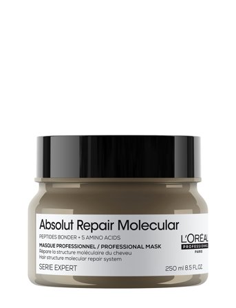 L'Oréal Professionnel Absolut Repair Molecular Rinse-Off Mask - Nude - 250 ML