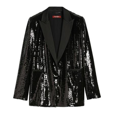 Max Mara, Blazers Czarny, Kobieta, Rozmiar: S