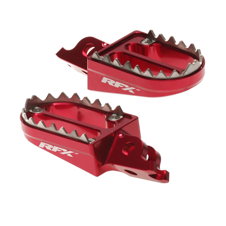 RFX Pro Shark Teeth Foot Pegs - Honda CRF 250R WE 2025-2026
