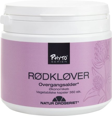 Natur Drogeriet Rødkløver Kapsler 360 kaps, Helse & Madvarer, Ingredienser, Rødkløver