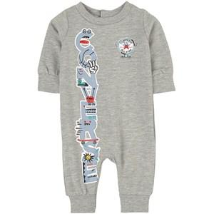 Kids - Converse Gray One-piece 9 Months - All in ones - 9 months - Grey - Junge