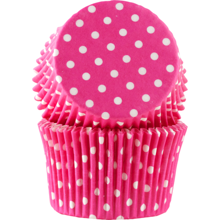 Cacas Muffinsform Polka Pastell Jumbo 30stk