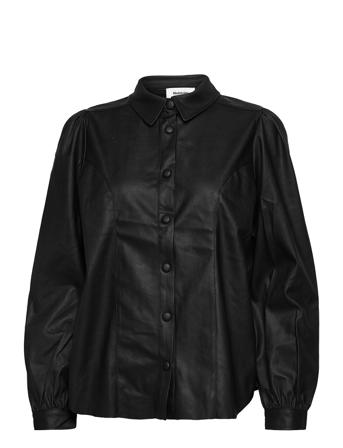 Gamal Shirt Black Modström