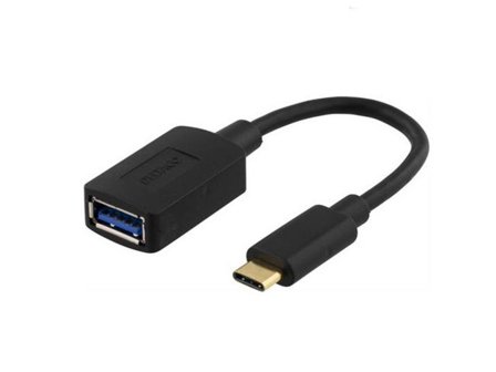 DELTACO Adapter USB C hane - Typ A hona - Lyreco - Datorprodukter - Kablar och adaptrar - Adaptrar - Övriga