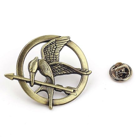 The Hunger Games Mockingjay Metallbrosje, motemerkeveske-brosje