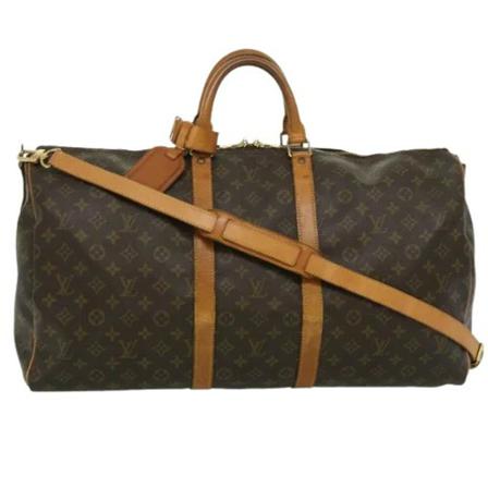 Louis Vuitton Vintage, Pre-owned Canvas travel-bags Bruin, Dames, Maat:ONE Size