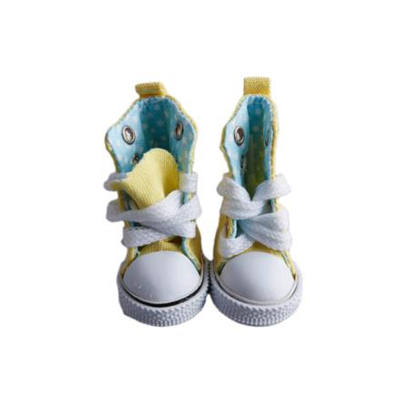 Docktillbehör 5cm High Top Canvas Sneakers Casual Skor För