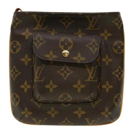 Louis Vuitton Vintage, Pre-owned Canvas pouches Bruin, Dames, Maat:ONE Size