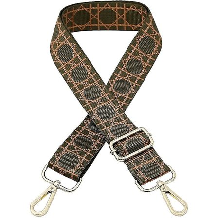 Justerbar bred axelbandsersättningsbälte crossbody canvasväska handväska present