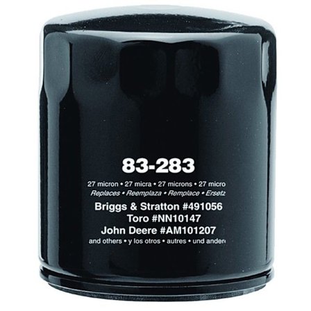 Oljefilter långt 491056 83-283 - gräsklipparmotor