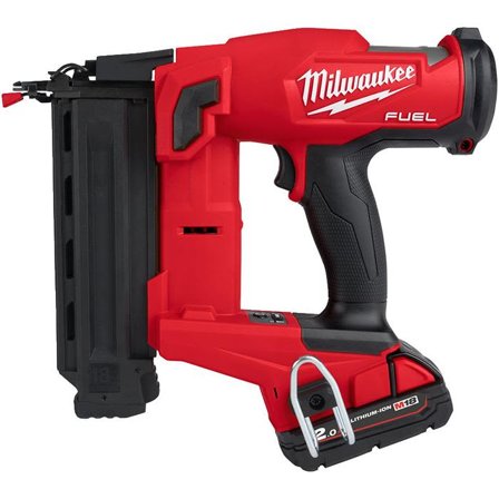 Milwaukee M18 FN18GS-202X Dykkertpistol med batteri og lader, Maskiner