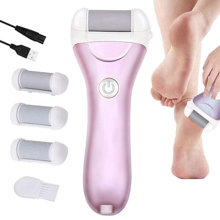 Elektrisk fotfil + pimpstensskärare set 3 rullar LCD