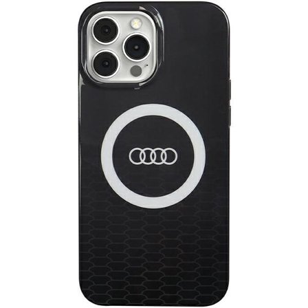 Audi IML Big Logo MagSafe tapauksessa iPhone 13 Pro / 13 - musta