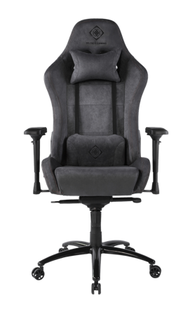 Deltaco GAM-121 Alcantara gamingstol, mørkegrå