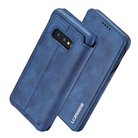 LC.IMEEKE Samsung Galaxy S10e flip case - Sininen