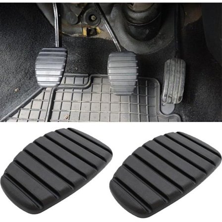 Koppling och bromspedal gummiskydd, pedalmattskydd för Megane