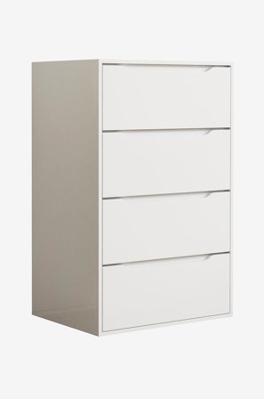 VCM - Vcm Kommode Malira Xl - Hvit - Kommoder - Fra Homeroom