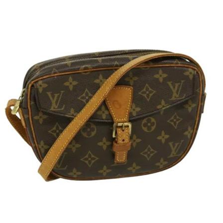 Louis Vuitton Vintage, Pre-owned Jeune Fille Crossbody bag Bruin, Dames, Maat:ONE Size,leer