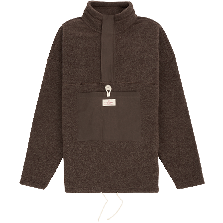 Amundsen V-Bond Waxed Fleece Mens Cowboy/Brown