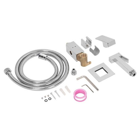 Eurooppalainen yksinkertainen täysin kuparinen bidee-setti, seinäkiinnitys, kädessä pidettävä KLB