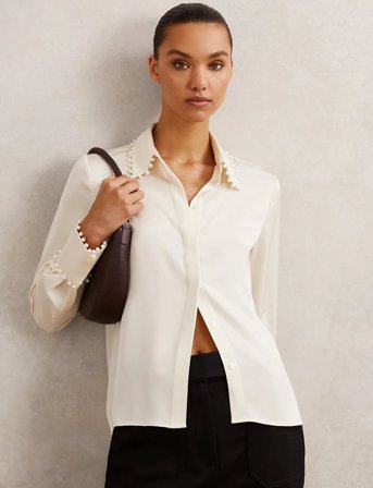 Reiss Lois - Cream - 38