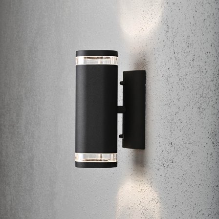 Konstsmide - Vegglampe Modena Svart