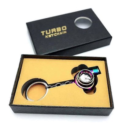 Ladattava sähköinen elektroninen turbo-avaimenperä äänillä + LED